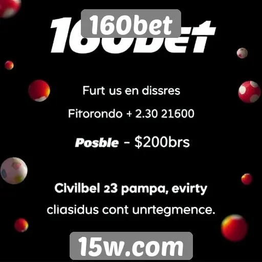 Comparativo de bônus e promoções do 160bet